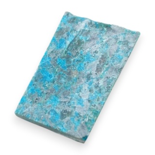 Chryzokola cięta surowa 30x20 mm nr 162