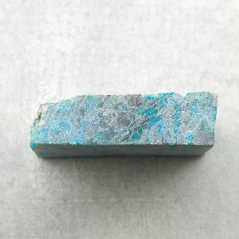 Chryzokola cięta surowa 30x30 mm nr 148
