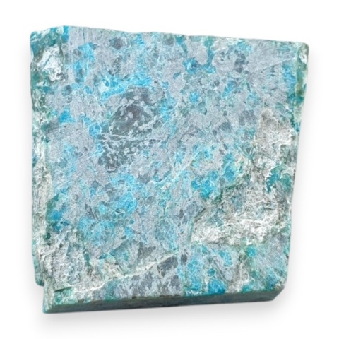 Chryzokola cięta surowa 30x30 mm nr 148