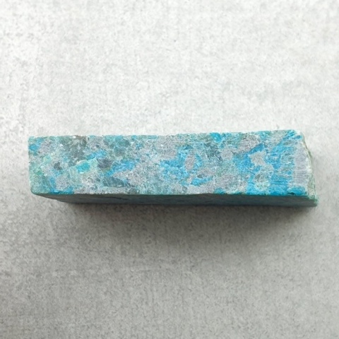 Chryzokola cięta surowa 31x17 mm nr 144