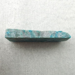 Chryzokola cięta surowa 34x16 mm nr 141