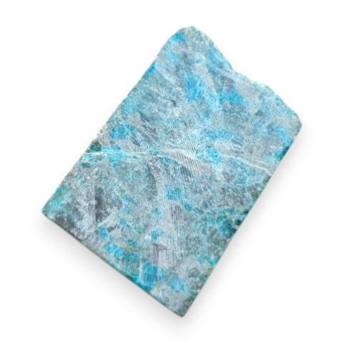 Chryzokola cięta surowa 34x19 mm nr 157