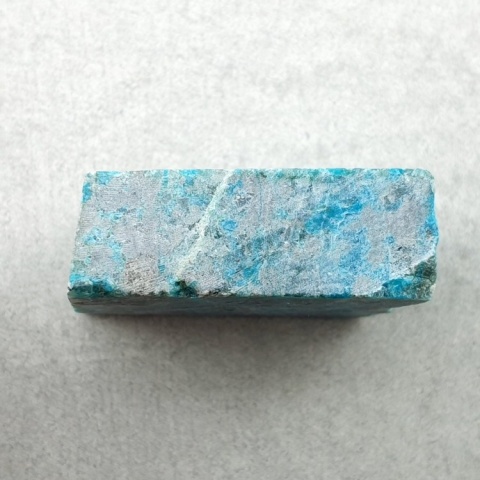 Chryzokola cięta surowa 34x19 mm nr 157