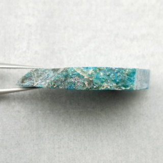 Chryzokola cięta surowa 34x23 mm nr 181