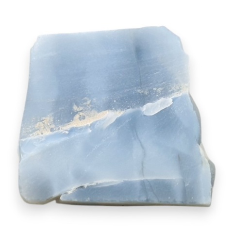 Blue opal cut raw 22x20 mm no 200A