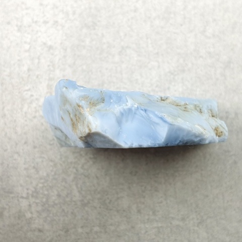 Blue opal cut raw 24x22 mm no 184A