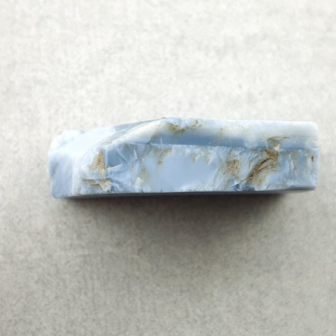 Blue opal cut raw 26x21 mm no 158A