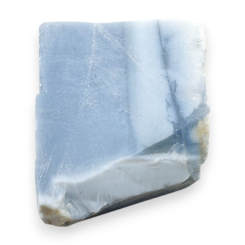 Blue opal cut raw 26x21 mm no 158A