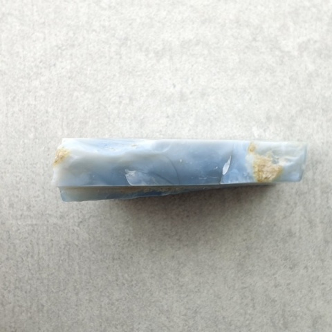 Blue opal cut raw 26x26 mm no 131A