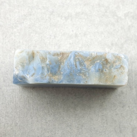 Blue opal cut raw 30x18 mm no 144A