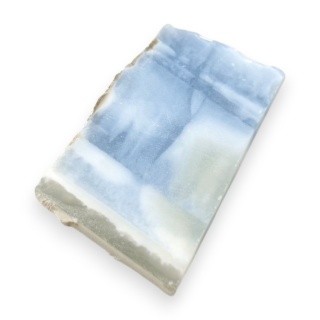 Opal niebieski cięty surowy 31x20 mm nr 157A