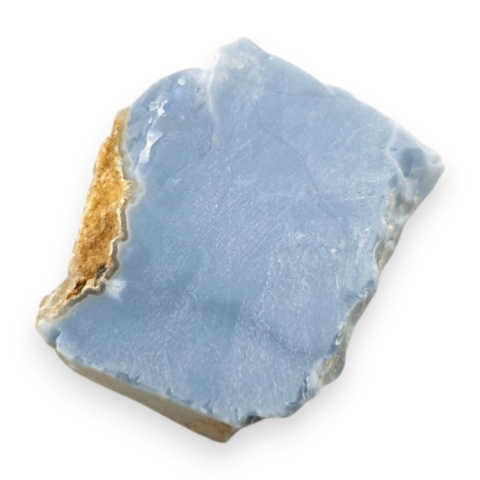 Blue opal cut raw 31x25 mm no 162A