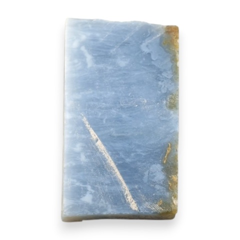 Blue opal cut raw 32x19 mm no 167A