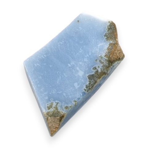 Blue opal cut raw 45x23 mm no 111A