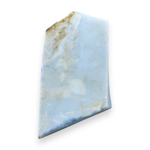 Blue opal cut raw 45x23 mm no 111A