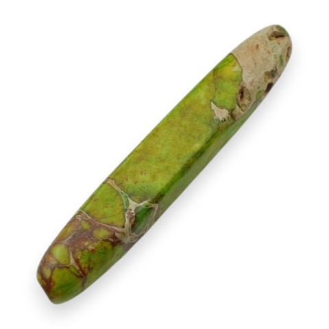 Jaspis cesarski sopel barwiony 36x6 mm nr 386