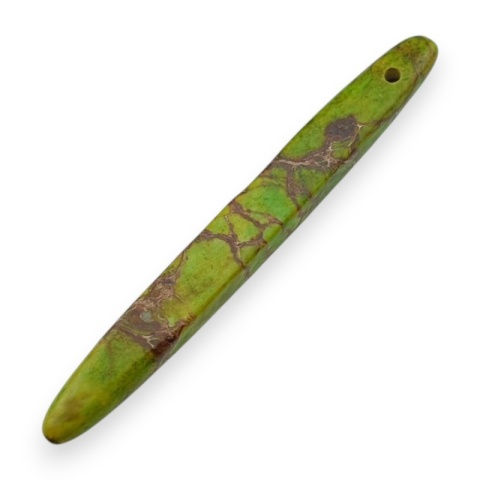 Jaspis cesarski sopel barwiony 50x5 mm nr 384