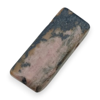 Black rhodonite icicle shape 29x12 mm no 144