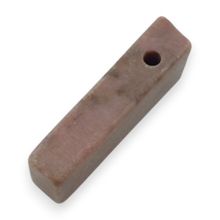 Black rhodonite icicle shape 31x10 mm no 101