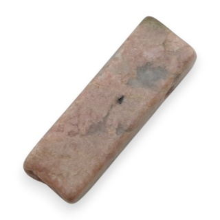 Black rhodonite icicle shape 33x11 mm no 139