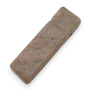 Black rhodonite icicle shape 34x10 mm no 95