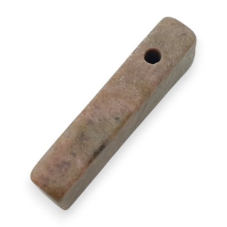 Black rhodonite icicle shape 34x10 mm no 95