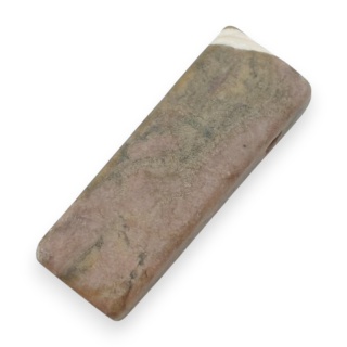 Black rhodonite icicle shape 34x12 mm no 138