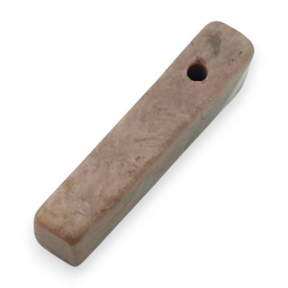 Black rhodonite icicle shape 34x12 mm no 138