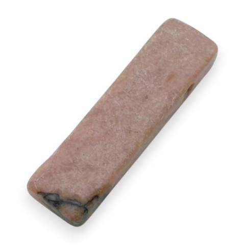 Black rhodonite icicle shape 35x10 mm no 113