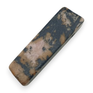 Black rhodonite icicle shape 35x10 mm no 133