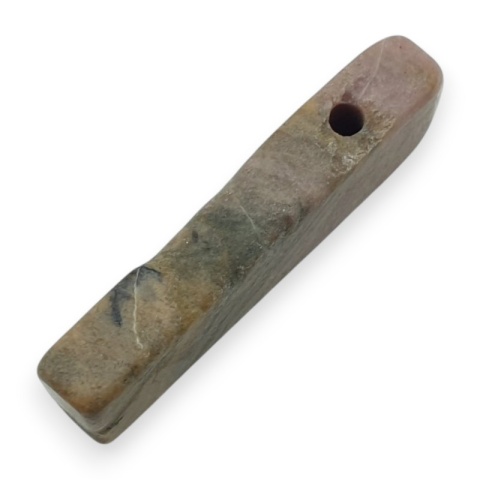 Black rhodonite icicle shape 38x12 mm no 102