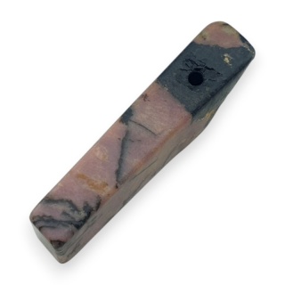 Rodonit czarny sopel 38x12 mm nr 124