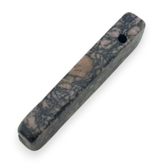 Rodonit czarny sopel 43x12 mm nr 129