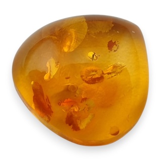 Bursztyn bałtycki kaboszon 13x13 mm nr A87