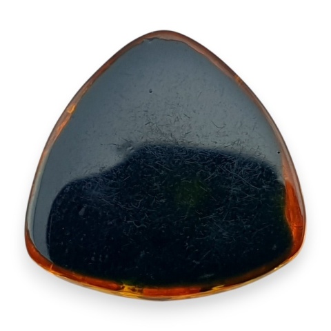 Bursztyn bałtycki kaboszon 14x14 mm nr A34