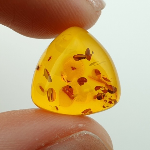Baltic amber cabochon 14x14 mm no A99