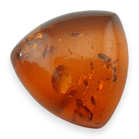 Bursztyn bałtycki kaboszon 15x15 mm nr 990