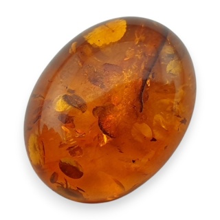 Bursztyn bałtycki kaboszon 16x12 mm nr 987