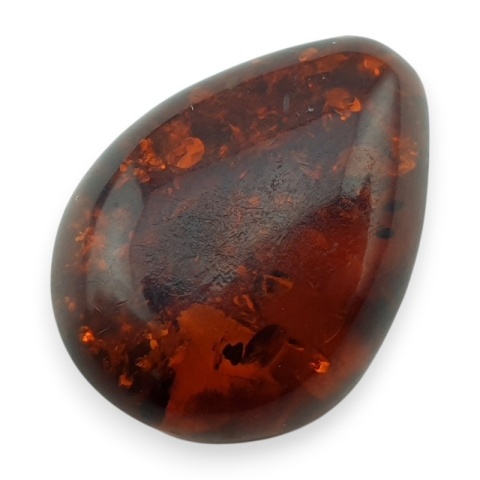 Bursztyn bałtycki kaboszon 17x13 mm nr 973
