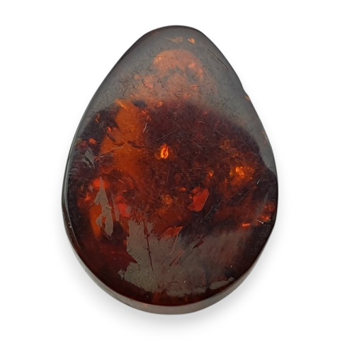 Bursztyn bałtycki kaboszon 17x13 mm nr 973