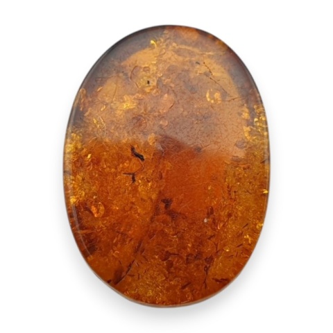 Bursztyn bałtycki kaboszon 18x13 mm nr 955