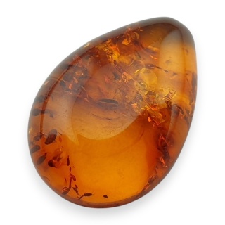 Bursztyn bałtycki kaboszon 18x13 mm nr 974