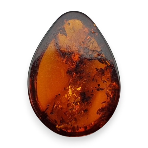 Bursztyn bałtycki kaboszon 18x13 mm nr 984