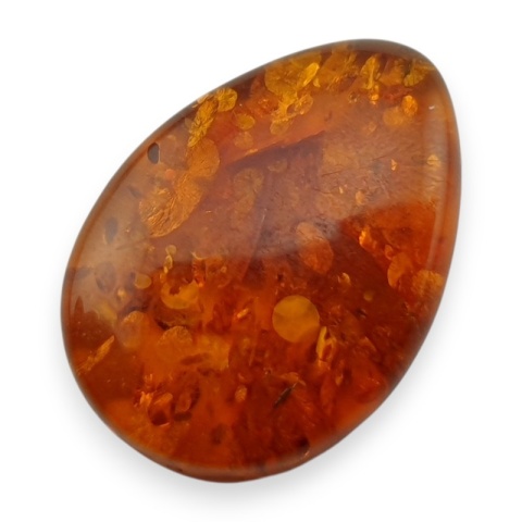 Bursztyn bałtycki kaboszon 18x13 mm nr 993