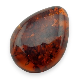 Bursztyn bałtycki kaboszon 18x13 mm nr A102