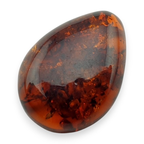 Bursztyn bałtycki kaboszon 18x13 mm nr A102