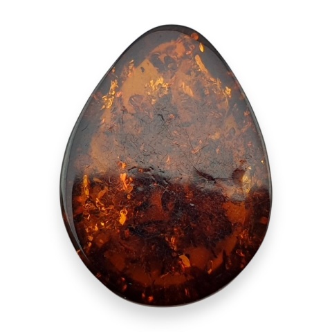 Bursztyn bałtycki kaboszon 18x13 mm nr A102