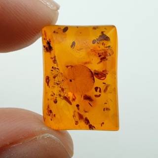 Bursztyn bałtycki kaboszon 18x13 mm nr A128