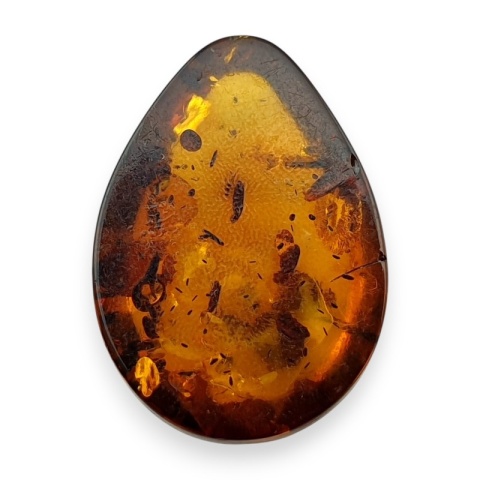 Bursztyn bałtycki kaboszon 18x13 mm nr A137