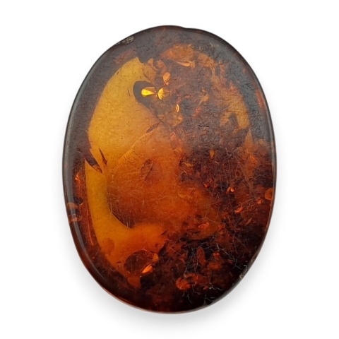 Bursztyn bałtycki kaboszon 18x13 mm nr A141